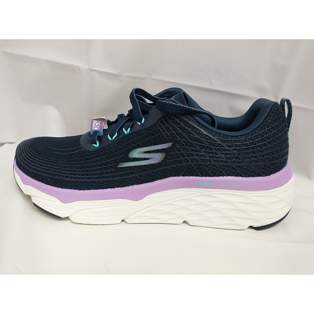 SKECHERS WOMEN'S MAX CUSHIONING ELITE 17693NVLV RUNNING SHOES Size 11 Ortholite - Picture 10 of 16
